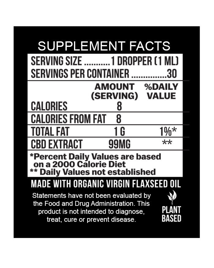 3000 MG Premium CBD Oil With Omega-3